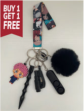 Load image into Gallery viewer, Safety Keychain - Jujutsu