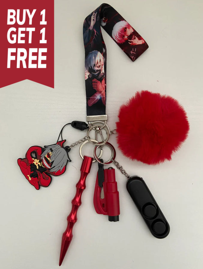 Safety Keychain -Ken kaneki (Tokyo Ghoul)