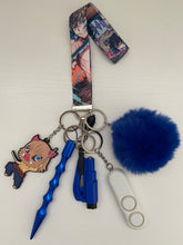 Load image into Gallery viewer, Safety Keychain - Boar Head Demon Slayer
